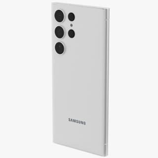 3D Ultra Thin Smartphone Samsung Galaxy S23 Cream