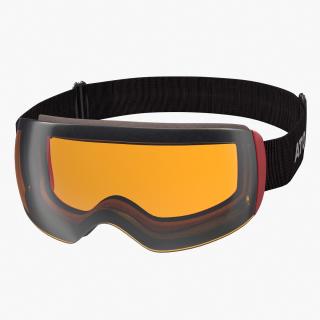 3D Ski Goggles Atomic model