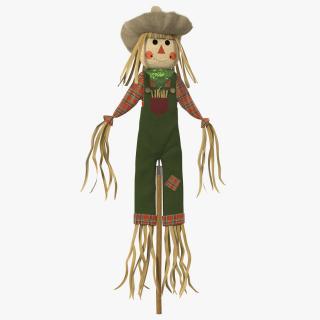 Harvest Scarecrow 3D
