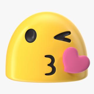 3D Kissing Android Emoji