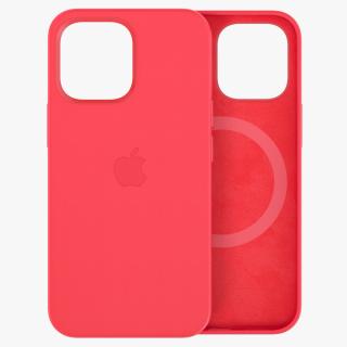 iPhone 12 mini Leather Case with MagSafe Red 3D model