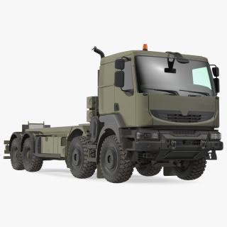3D Heavy Utility Truck 8x8 model