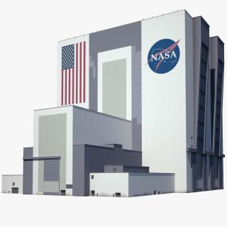 3D model Vehicle Assembly Building