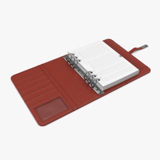 3D model Open Weekly Organizer Red
