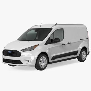 3D model Ford Transit Connect Tailgate White