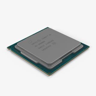 3D Intel Core i9 9900k CPU model