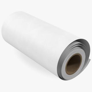 3D Kraft White Paper Roll Recycled