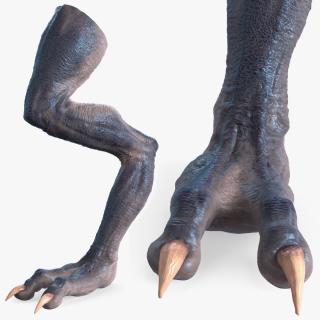 3D model Monster Creature Leg