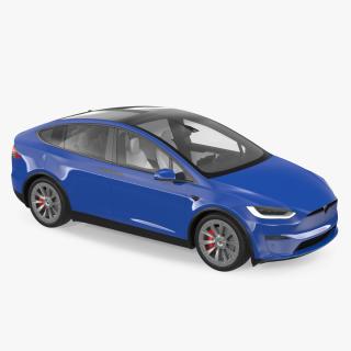 Tesla Model X Plaid 3D model