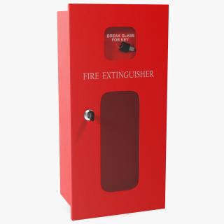 3D Fire Extinguisher Box