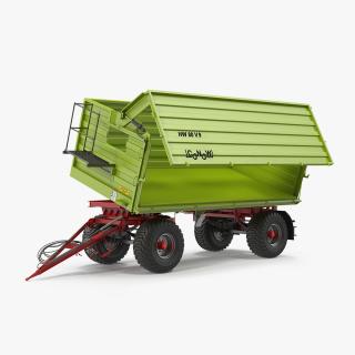Conow HW-80 Trailer Clean Rigged 3D