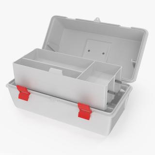 3D Paramedic Box Open model