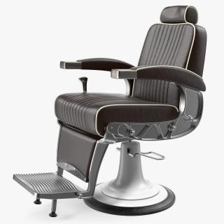 3D model Vintage Barber Chair