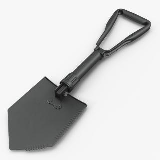 3D US Military Entrenching Tool model