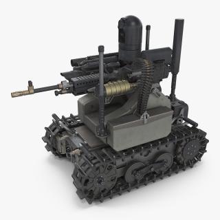 3D model Unmanned Battle Tank