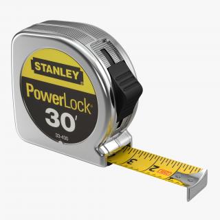 Tape Measures Collection 3D model