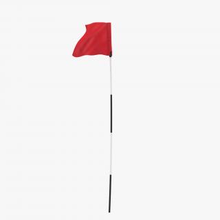 3D Golf Flag 3
