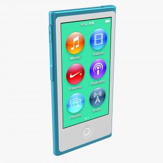 iPod Nano Blue 3D model