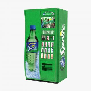 Sprite Vending Machine 3D