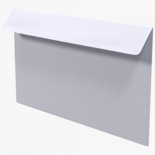 White Envelope 3D model