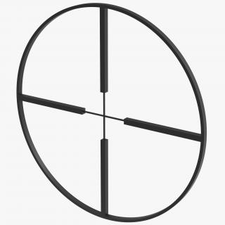 3D model Sniper Target Symbol