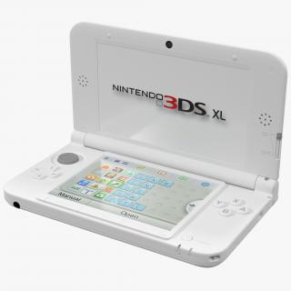 3D Nintendo 3DS XL White