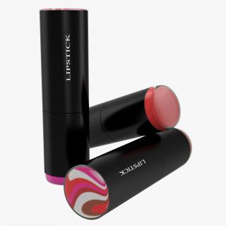 3D model Lipstick Closed