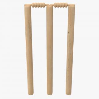 Cricket Wicket 3D model