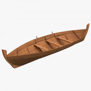 RowBoat 3D model