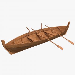 3D Rowing Boat