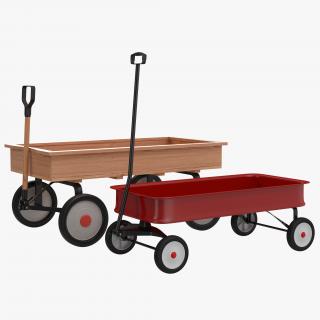 Childs Wagons 3D Models Collection 3D model