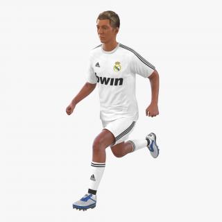 Soccer Player Real Madrid Rigged 3D