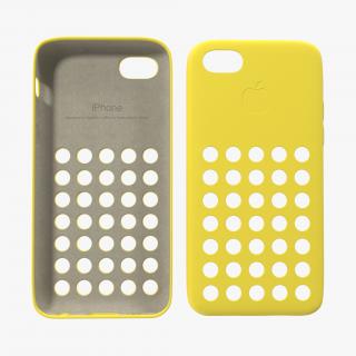 3D iPhone 5c Case Yellow