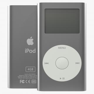 iPod Mini Grey 3D model