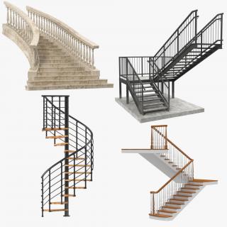 Stairs Collection 3D