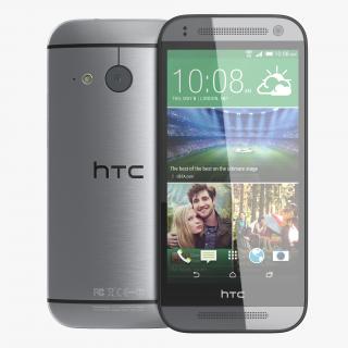 HTC One Mini 2 Dark Gray 3D model