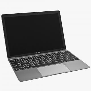Apple MacBook Pro Silver 3D model