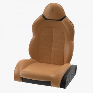 3D Ferrari Front Seat model