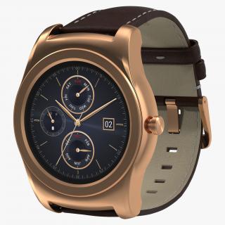 LG Watch Urbane 3 Gold 3D