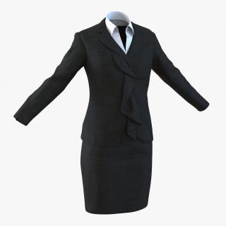 Formal Skirt Suit 2 3D model