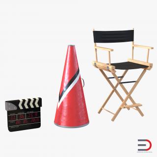 3D Director Chair and Accessories Collection