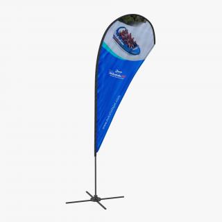 Banner Stand 3 3D model