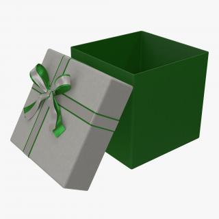 3D model Giftbox 3 Green