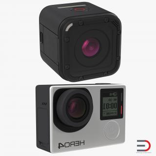 3D GoPro Collection 2 model