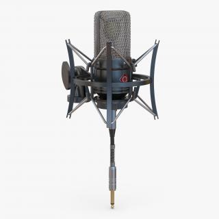 3D model Condenser Microphone Generic 2