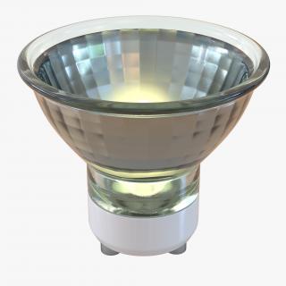 3D Spot Light Bulb Glowing model