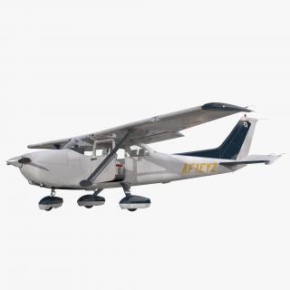 Cessna 172 Rigged 3D