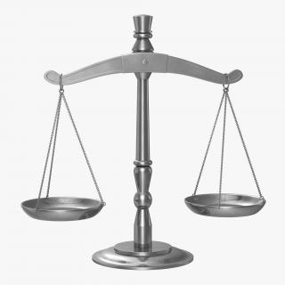 3D model Law Scales