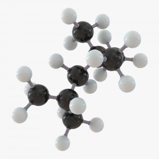 3D model Octane Molecule