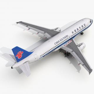 3D model Airbus A320 China Southern Airlines